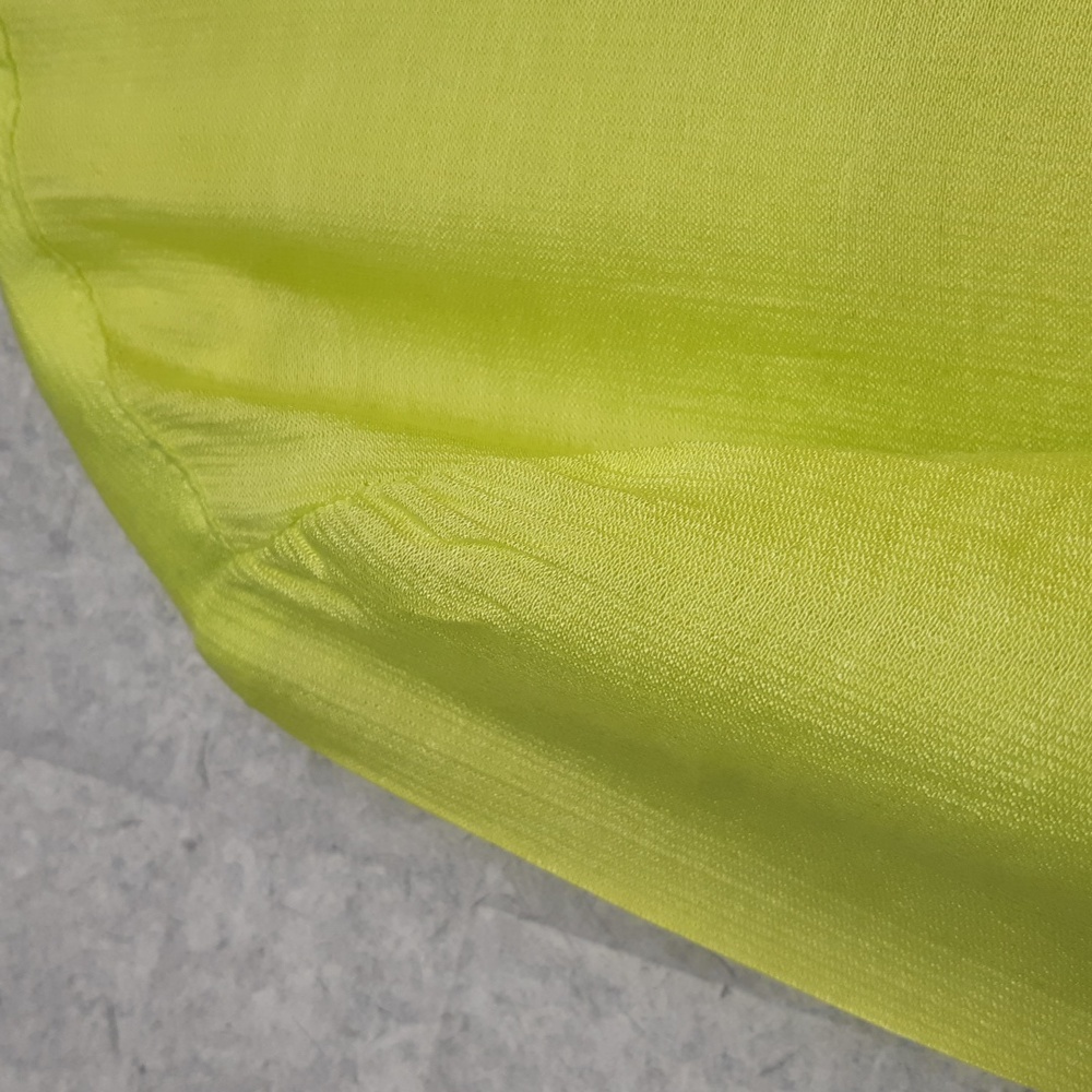 Chico's Lime Green Blouse - Picture 3 of 8